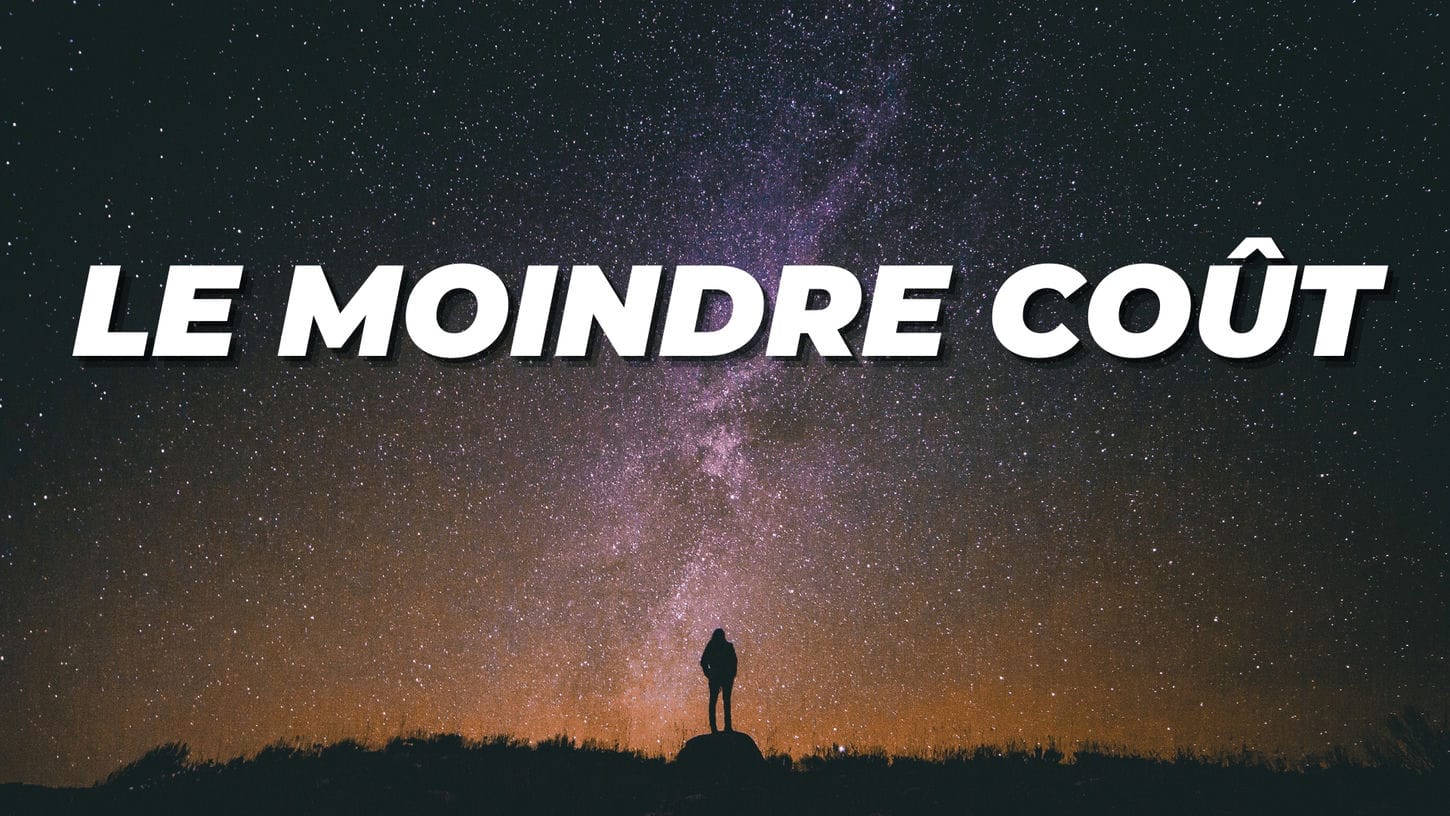 Le moindre cout - Le coût de se tromper est moindre que celui de ne rien faire. Seth Godin